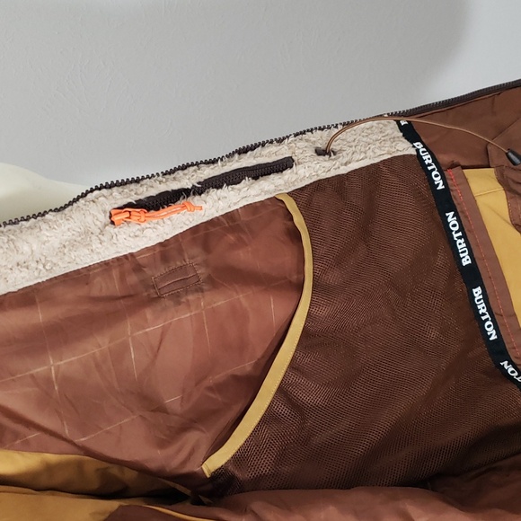 BURTON LIVING LINING W PROWESS HOODED ZIP FRONT JACKET WINTER SNOW WOMEN'S L - Picture 14 of 16